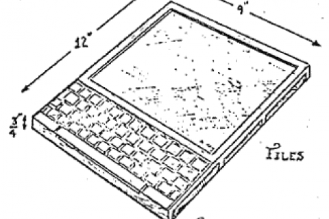 Illustration of the Dynabook